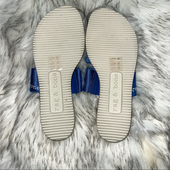 New Rag and Bone Mila slide sandal blue NWOT - Picture 7 of 7